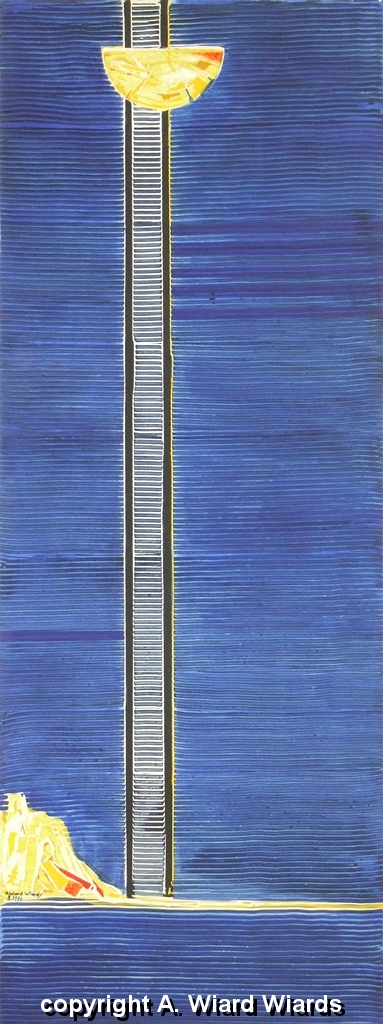 1990-08-001,ohne-Titel.jpg - ohne Titel | Maße (HxB): 84 x 31 cm | 1990-08-001