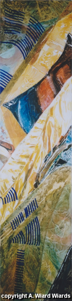 1994-04-002,ohne-Titel.jpg - ohne Titel | Maße (HxB): 163 x 40 cm | 1994-04-002