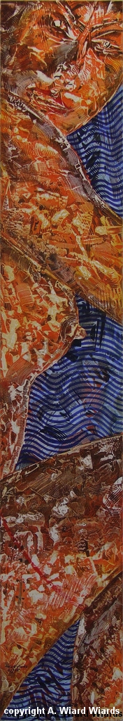 1995-05-003,ohne-Titel.jpg - ohne Titel | Maße (HxB): 177 x 30 cm | 1995-05-003