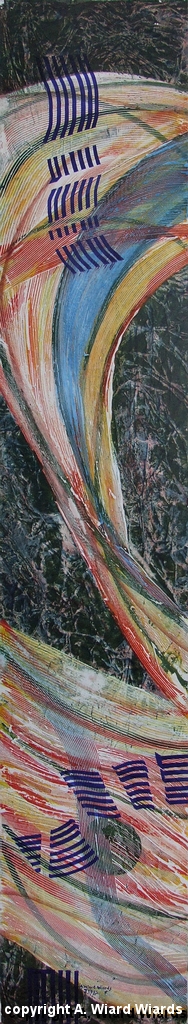 1995-07-004,ohne-Titel.jpg - ohne Titel | Maße (HxB): 180 x 32 cm | 1995-07-004