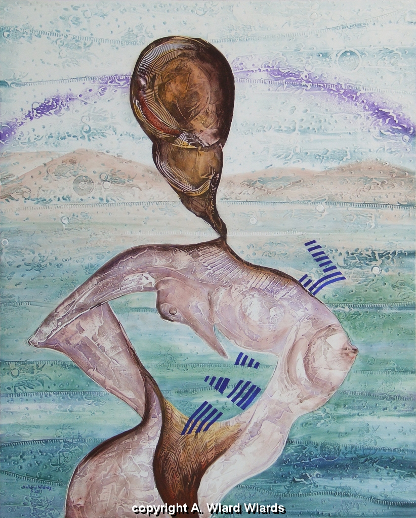 2011-03-002,Sappho-auf-Lesbos.jpg - Sappho auf Lesbos | Maße (HxB): 100 x 80 cm | 2011-03-002